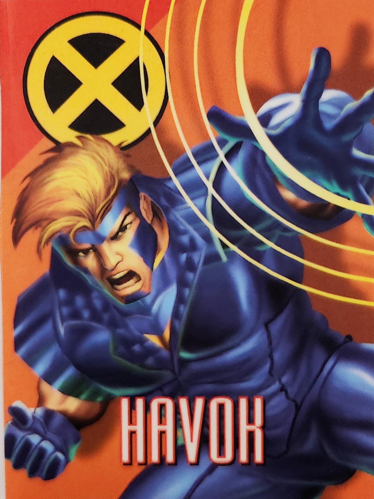 Havok #37 Marvel 1996 Fleer Vision