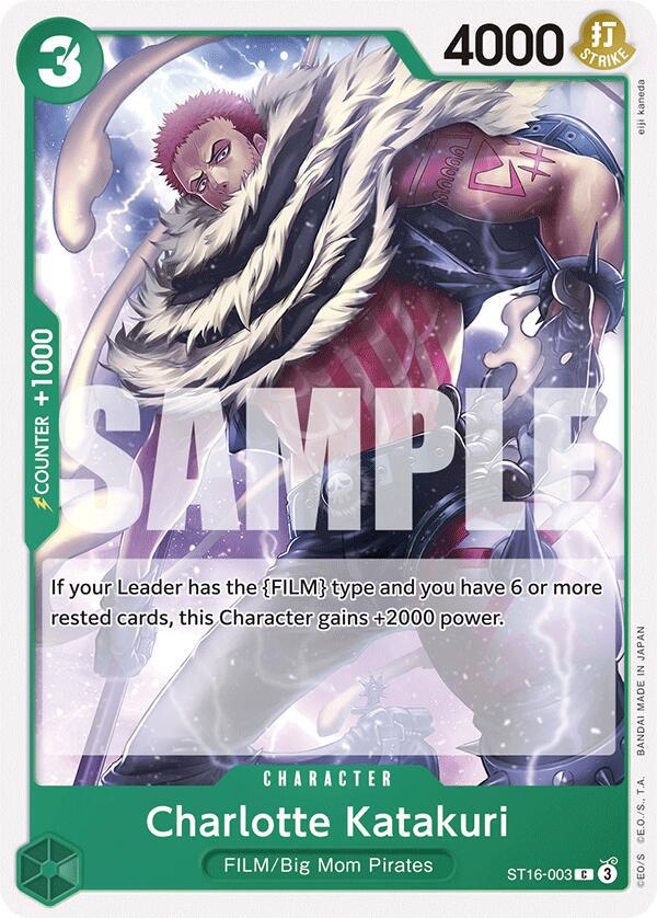 Charlotte Katakuri ST16-003 One Piece Starter Deck 16: Uta