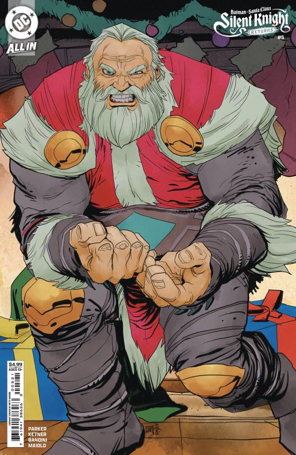 Batman / Santa Claus: Silent Knight Returns [Woods] #5 (2024) Comic Books Batman / Santa Claus: Silent Knight Returns