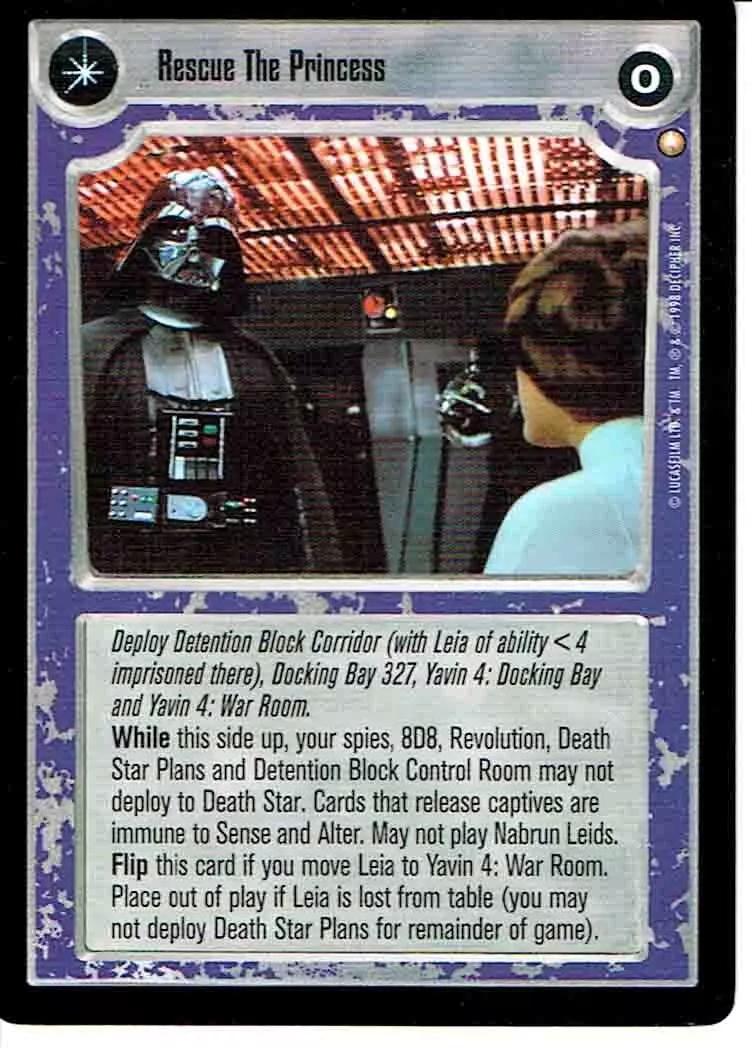 Rescue The Princess [Limited] Star Wars CCG Special Edition