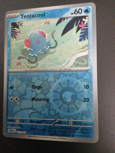 Tentacool [Reverse Holo] #72 photo