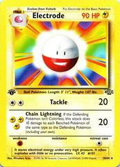 Electrode [1st Edition] #18 Pokemon Jungle Prices