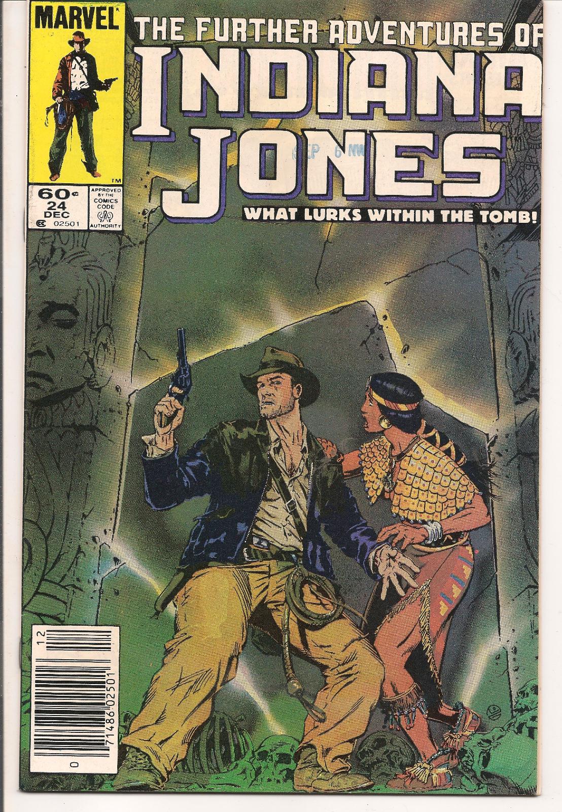 Further Adventures Of Indiana Jones [Newsstand] #24 (1984) Comic Books Further Adventures of Indiana Jones