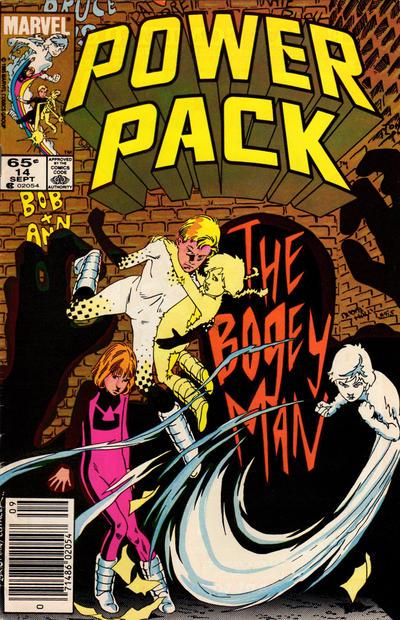 Power Pack [Newsstand] #14 (1985) Comic Books Power Pack