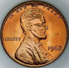 1962 [DOUBLE DIE] Coins Lincoln Memorial Penny Prices