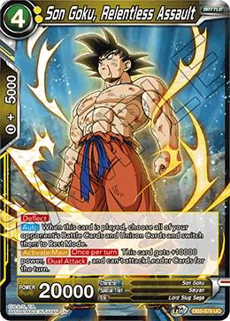 Son Goku, Relentless Assault DB3-079 Dragon Ball Super Giant Force