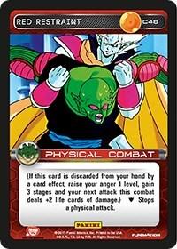 Red Restraint C48 Dragon Ball Z Heroes and Villians