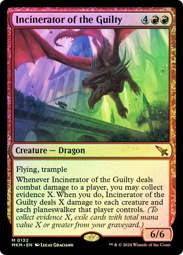 Incinerator of the Guilty [Foil] #132 Magic Murders at Karlov Manor