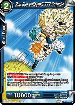 Buu Buu Volleyball SS3 Gotenks BT6-039 Dragon Ball Super Destroyer Kings