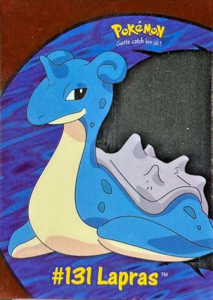 Lapras #PC10 Pokemon 2000 Topps TV Clear