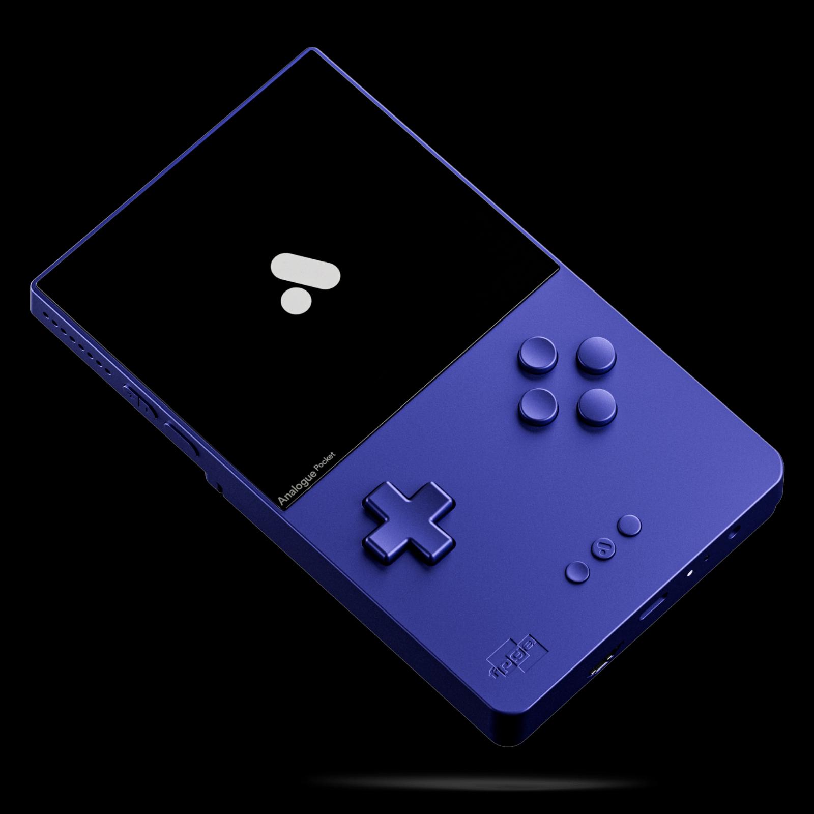 Analogue Pocket [Indigo Anodized] GameBoy