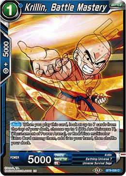 Krillin, Battle Mastery BT9-028 Dragon Ball Super Universal Onslaught