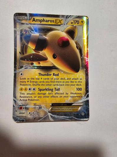 Ampharos EX #27 photo