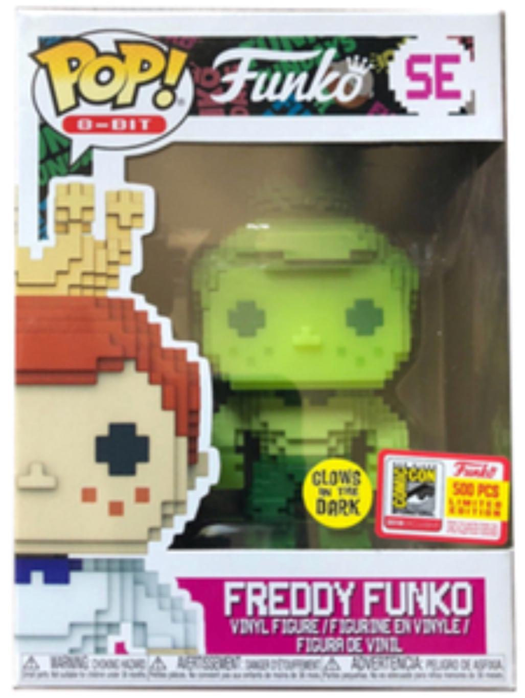 Freddy Funko [Green GITD] #10 Funko POP 8-Bit