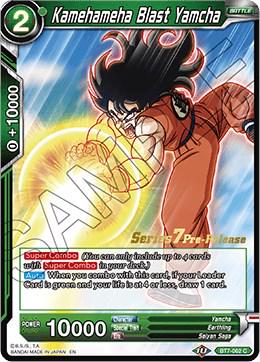 Kamehameha Blast Yamcha BT7-062 Dragon Ball Super Series 7 Pre-Release Promos