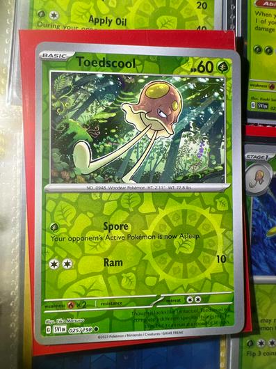 Toedscool [Reverse Holo] #25 photo