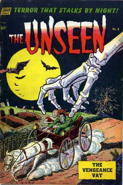 The Unseen #8 (1953) Comic Books The Unseen