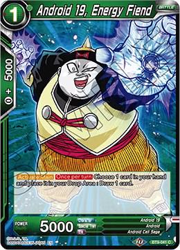 Android 19, Energy Fiend [Foil] BT9-041 Dragon Ball Super Universal Onslaught