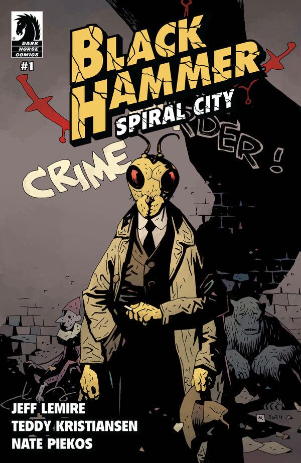 Black Hammer: Spiral City [Mignola] #1 (2024) Comic Books Black Hammer: Spiral City