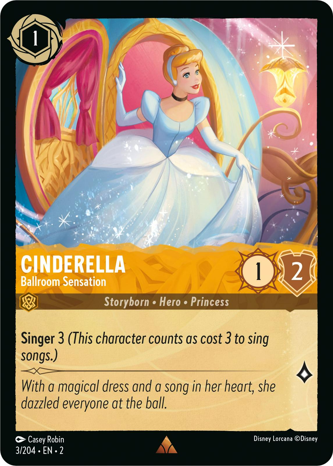 Cinderella - Ballroom Sensation [Foil] #3 Lorcana Rise of the Floodborn