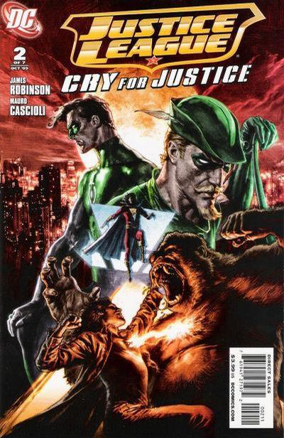 Justice League: Cry For Justice #2 (2009) Comic Books Justice League: Cry For Justice