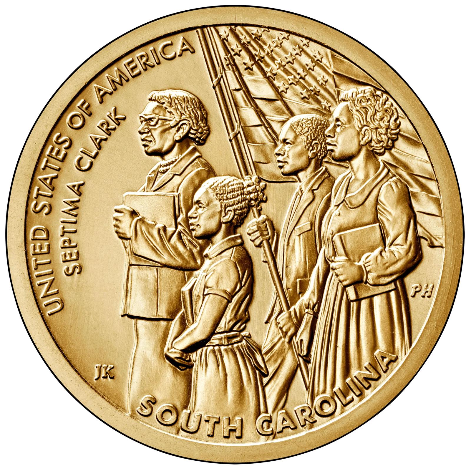 2020 S [South Carolina Reverse Proof] Coins American Innovation Dollar