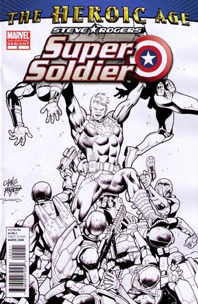 Steve Rogers: Super-Soldier [2nd Print] #2 (2010) Comic Books Steve Rogers: Super-Soldier