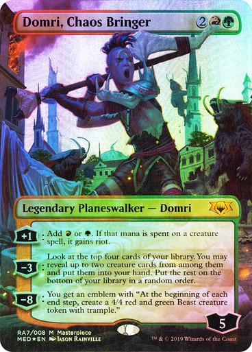 Domri, Chaos Bringer #RA7 Magic Mythic Edition