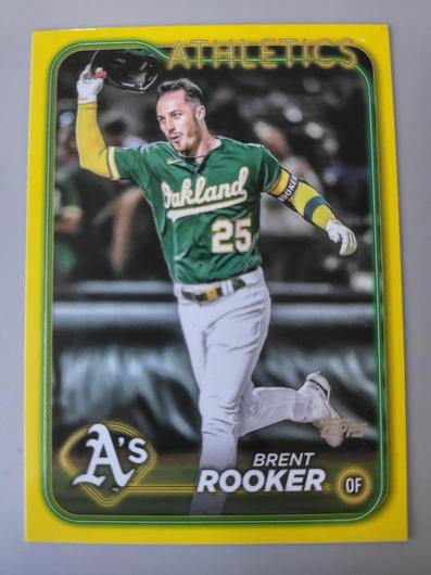 Brent Rooker [Yellow] #186 photo