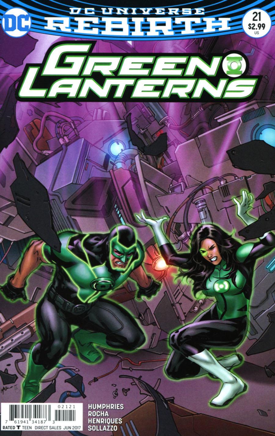 Green Lanterns [Lupacchino] #21 (2017) Comic Books Green Lanterns