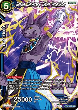 Beerus, Universe 7 Divine Vanquisher TB1-030 Dragon Ball Super The Tournament of Power