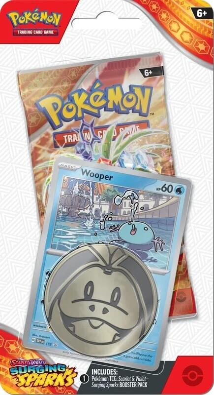 Wooper Blister Pack Pokemon Surging Sparks