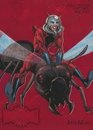 Ant-Man [Red] #1 Marvel 2015 Fleer Retro Metal