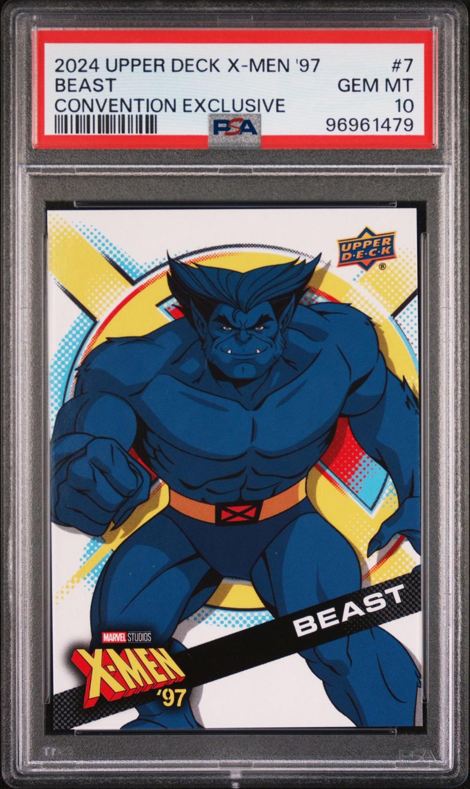 Beast #7 2024 Upper Deck X-Men '97 SDCC