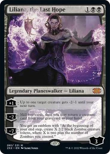 Liliana, the Last Hope #81 Magic Double Masters 2022