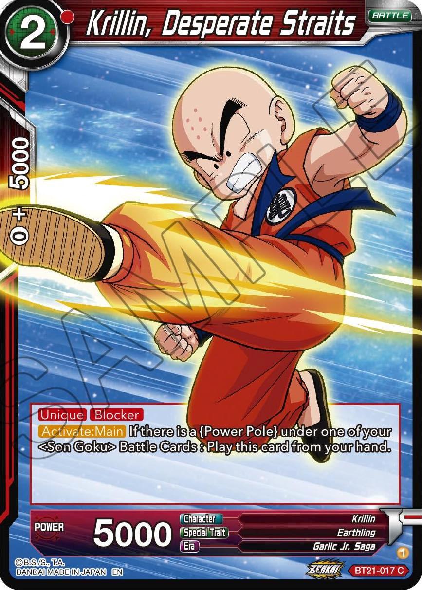 Krillin, Desperate Straits BT21-017 Dragon Ball Super Wild Resurgence