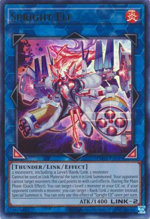 Spright Elf POTE-EN049 YuGiOh Power Of The Elements