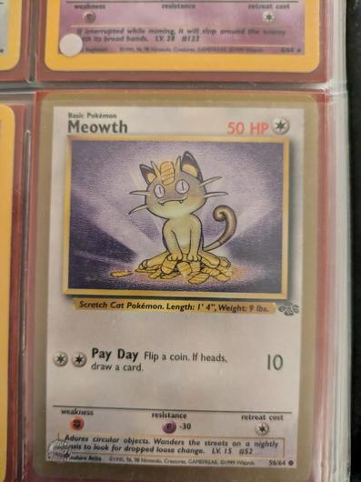 Meowth [Gold Border] #56 photo