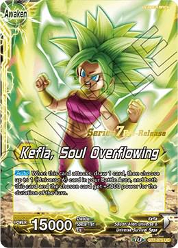 Caulifla & Kale // Kefla, Soul Overflowing BT7-075 Dragon Ball Super Series 7 Pre-Release Promos