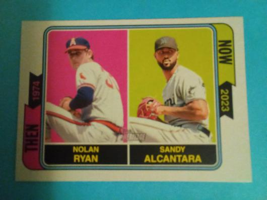 Sandy Alcantara, Nolan Ryan #TAN-9 photo