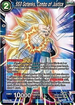 SS3 Gotenks, Combo of Justice BT14-047 Dragon Ball Super Cross Spirits