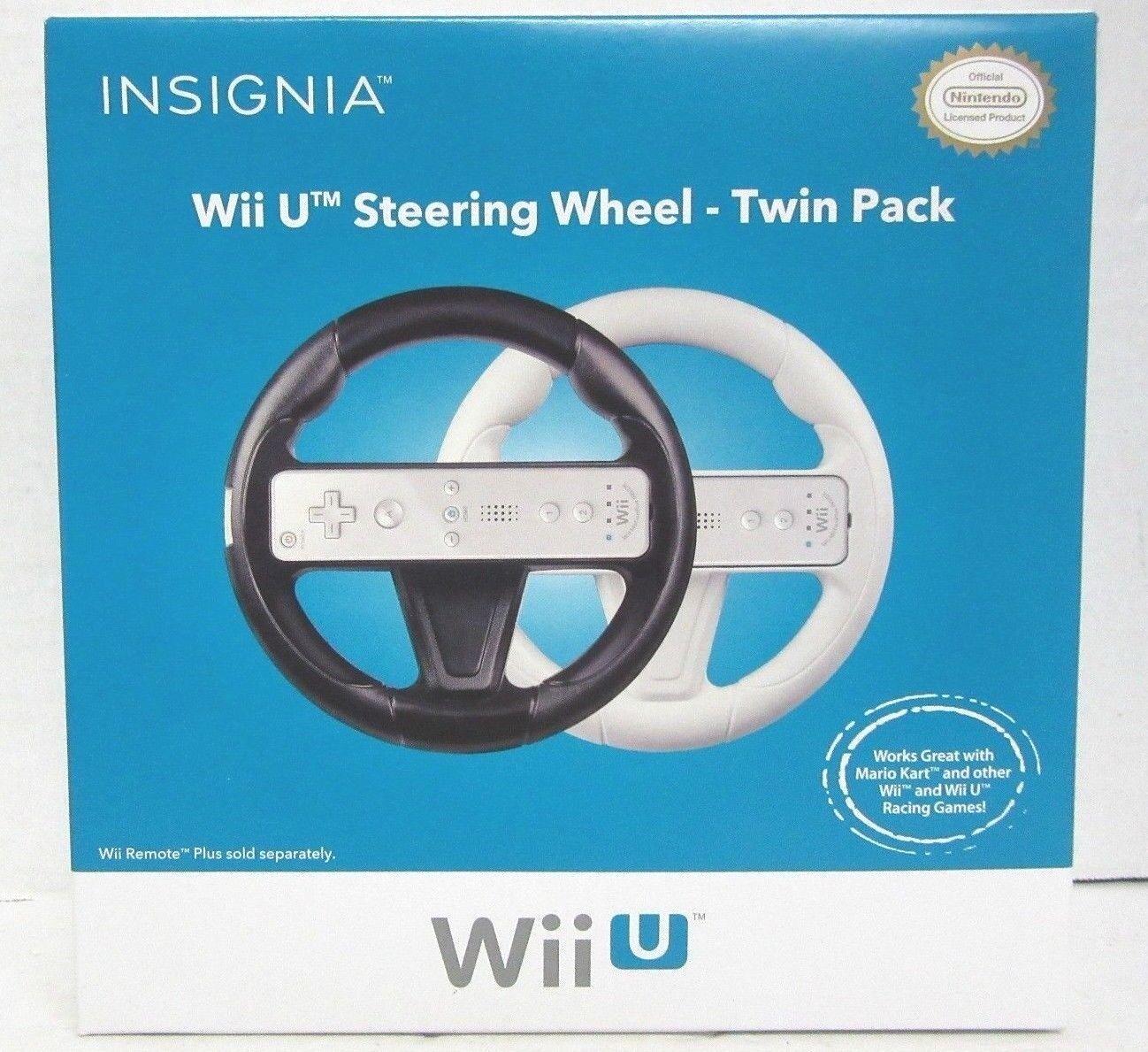 Wii U Steering Wheel - Twin Pack Wii U