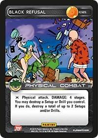 Black Refusal [Foil] C21 Dragon Ball Z Heroes and Villians