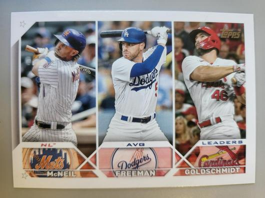 Paul Goldschmidt, Freddie Freeman, Jeff McNeil #43 photo