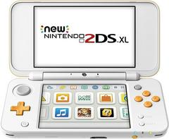 Front | New Nintendo 2DS XL White + Orange PAL Nintendo 3DS