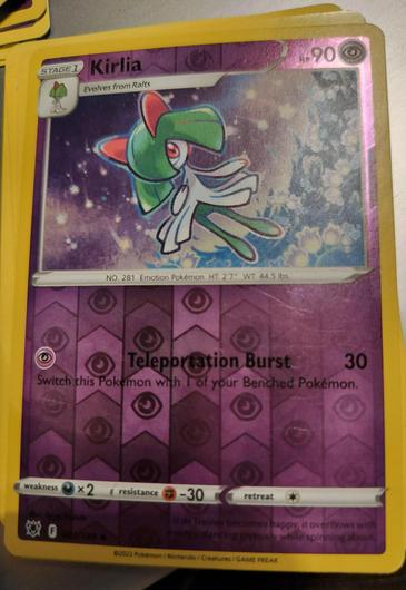 Kirlia [Reverse Holo] #61 photo