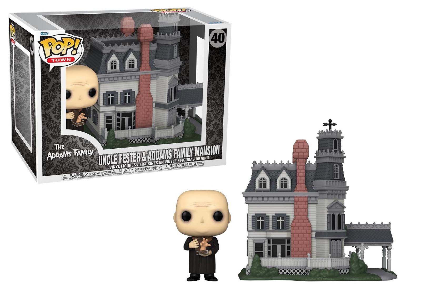 Uncle Fester with Addams Family Mansion #40 Funko POP Town