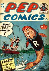 Pep Comics #48 (1944) Comic Books PEP Comics Prices