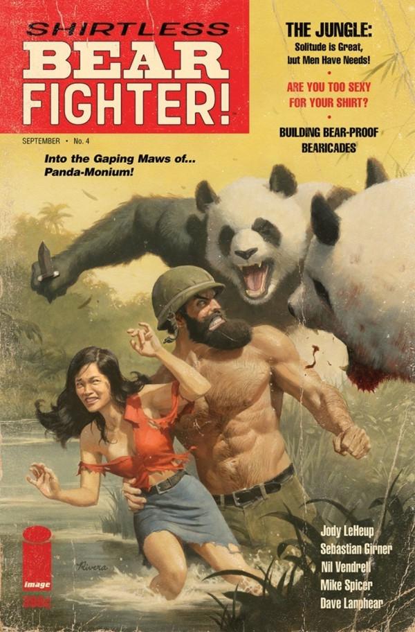 Shirtless Bear-Fighter [Rivera] #4 (2017) Comic Books Shirtless Bear-Fighter