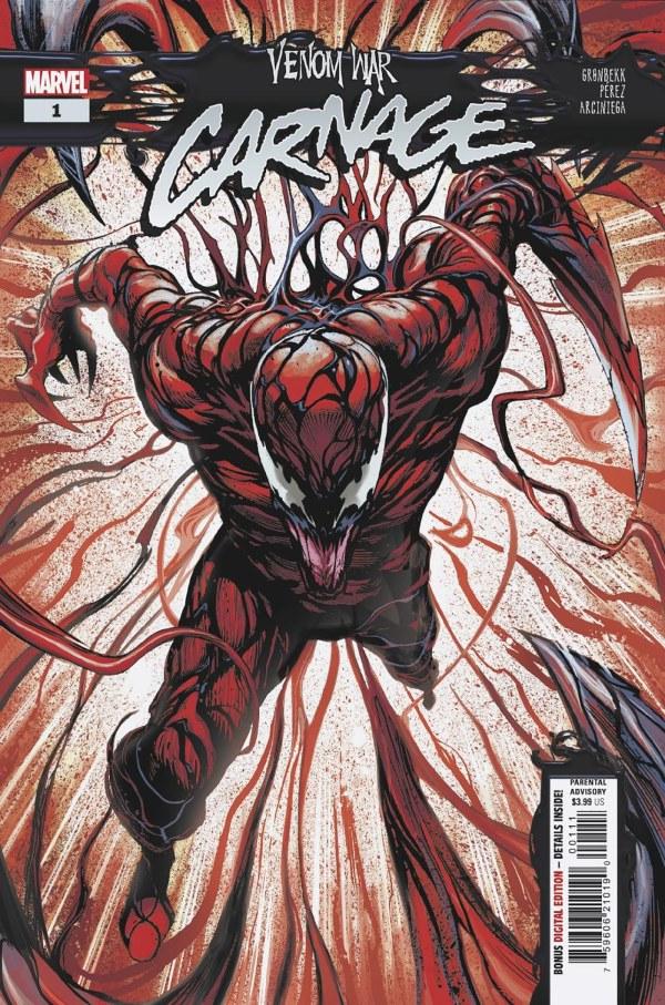 Venom War: Carnage #1 (2024) Comic Books Venom War: Carnage